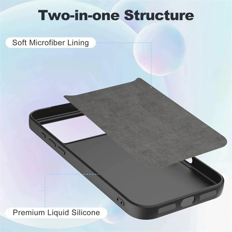 Luxury Matte Magnetic For Magsafe Wireless Charge Soft TPU Case For iPhone 18 17 16 15 14Plus 13 12 11 Pro Max Air Silicon Cover