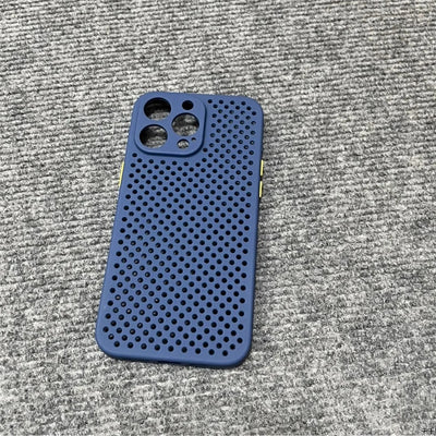 Cooling Breathable Soft Silicone Case For iPhone 17 Air 16 16E 15 14 Plus 13 12 Mini 11 Pro Max XS Max X XR Bumper Back Cover