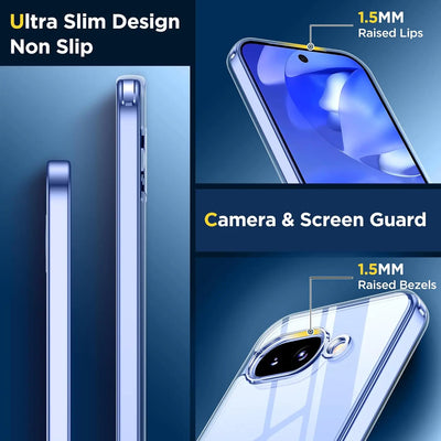 Magnetic Wireless Charging Case For Google Pixel 9A 10A 11 Pro XL Pixel9A Google10A 10 Pro XL 5G Clear Shockproof Back Cover