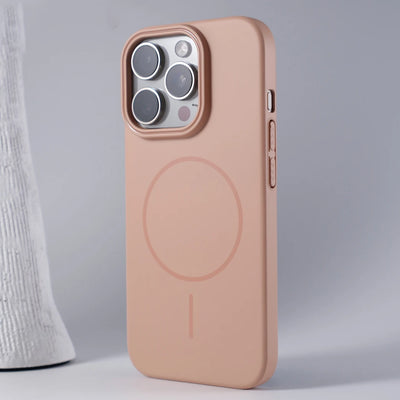 Luxury Original Hard PC For Magsafe Case for iPhone 17 Air 16 15 14 Plus 13 12 Mini 11 Pro Max Shockproof Matte Magnetic Cover