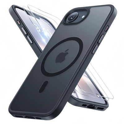 Miracase for iPhone 17e/16e Case for MagSafe [with Screen Protector] Military-Grade Protection Shockproof  for 17e/16e Case 6.1"