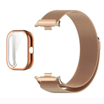 Magnetic Milanese Loop Metal Bracelet For Xiaomi Mi Band 9 Pro/Mi Band 8 Pro Strap For Redmi Watch 6 Lite Active Watch 5 4 Bands