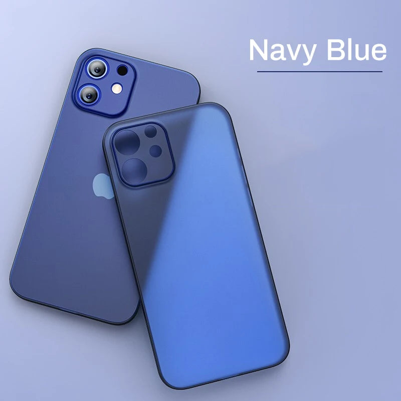 0.2MM Thickness Slim Cover Cases Ultra Thin Matte Phone PP Case For Iphone 11 12 13 14 15 16 17 Air plus Pro Max Mini X Xr XsMax