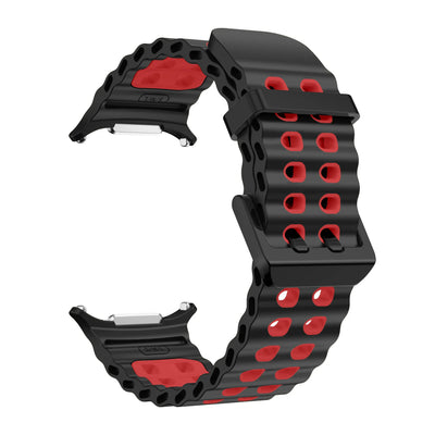 Ocean Strap for Samsung Galaxy Watch Ultra 2 Sports Silicone Band for Galaxy Watch 9-8-7 Ultra 47mm Official Original Wristband