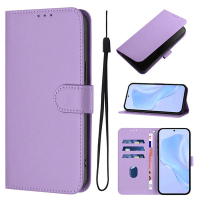 Luxury Leather Wallet Case for Samsung Galaxy S26 S24 S25 Ultra S23 Plus S24 FE S25 Edge Shockproof Bumper Flip Back Cover