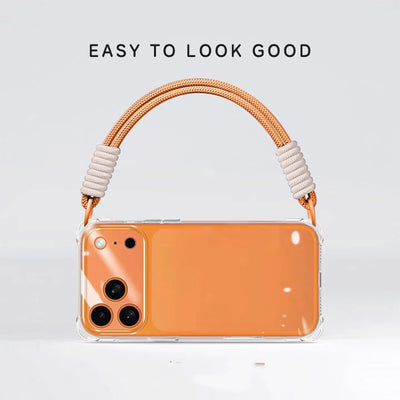 Crossbody Phone Case with Lanyard For iPhone 17Air 16 Pro Max 15 14 18 Pro Max  чехол на айфо Necklace Strap Cord Soft Cover