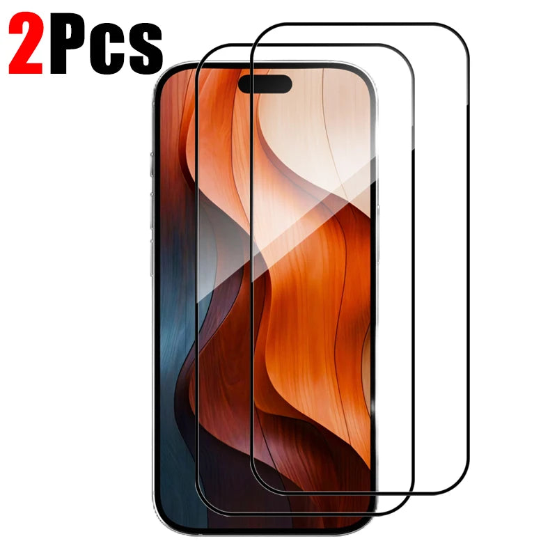 1-4PCS Screen Protector Glass For iPhone 17 Pro Max Air 17Pro 9H Hardness Tempered Glass Protective Cover Film For iPhone 17 16