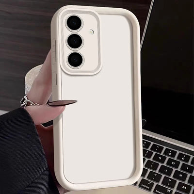 Soft TPU Case For Samsung Galaxy A56 A55 A54 A53 A35 A15 A16 A25 5G S24 S26 S25 Ultra S23 FE Candy Color Silicone Phone Cover