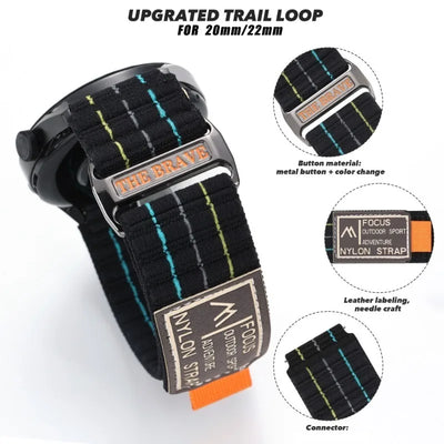 Nylon Watch Band For Xiaomi Watch s1/s1 Active S4/S3/S2 Strap Replacement Strap For Xiaomi Mi Watch Color 2/2 pro Watchbands