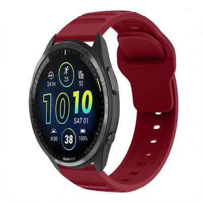 20mm 22mm Silicone Strap for Garmin Forerunner 965 955 265 255 165 55 Fashion Replacement Wristband for Garmin Venu 3/2 Active 5
