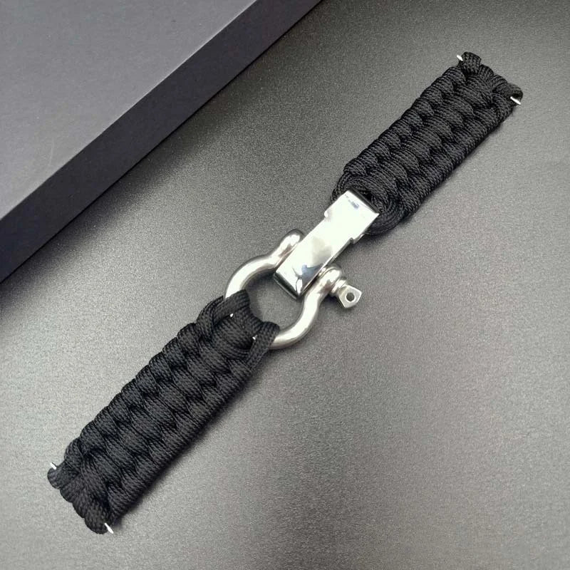 20mm 22mm 24mm Weave Nylon Sport Watch Strap for Men Women Universal Watch Band Bracelet Accessories with Tool