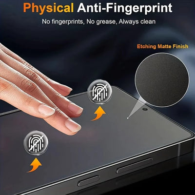 1-3PCS Privacy Matte Ceramic Membrane For Samsung S25 Ultra S24 S21 Plus S22 5G S23 FE S20 FE M52 M53 M31S Screen Protector Film