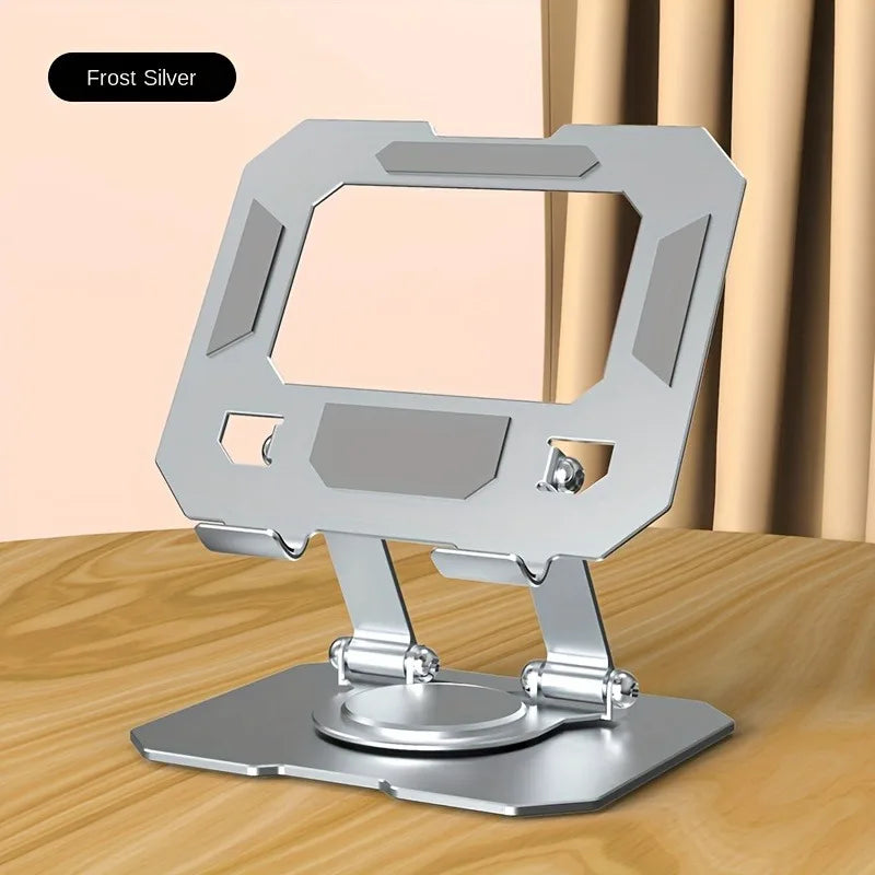 360° Rotatable Tablet Stand Adjustable Foldable Desktop Stand Holder Compatible For 4.7-12 Inch Ipad Pro/Air/Min Laptop Tablet