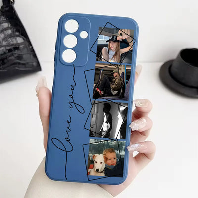 Personalized Custom DIY Phone Case For Samsung Galaxy S25 Edge S26 S23 S21 S20 Ultra S10 Plus Lite S24 FE S22 S10e Back Cover
