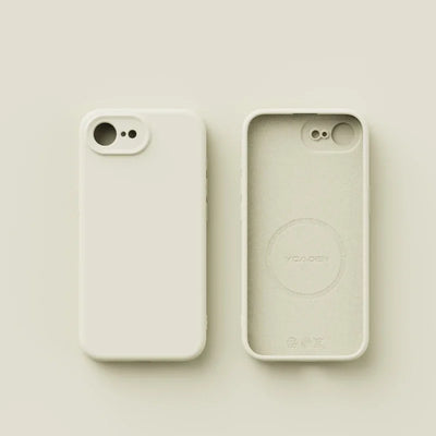 Luxury Magnetic Original Soft Liquid Silicone Phone Case For iPhone 17E 16E Shell For Magsafe Matte Skin Feel Back Cover Funda