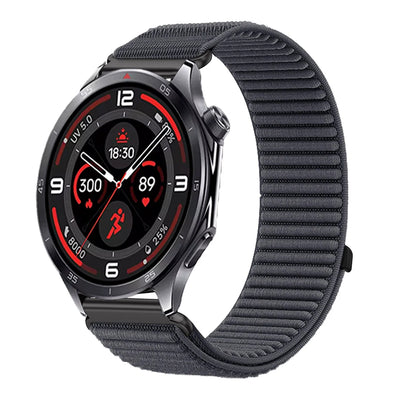 18mm 22mm Wave Nylon Strap for Oneplus Watch 3 43mm 46mm/4 3 Lite/2/2R Sport Wristband for OPPO Watch S/X2/3/Huawei GT6 5 4 Band