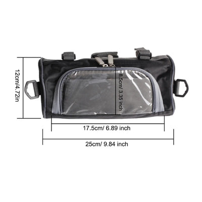 Touchscreen Motorcycle Handlebar Bag Mountain Bike Cycling Bag Headlight Bag Bicycle Accessories Riding Bag