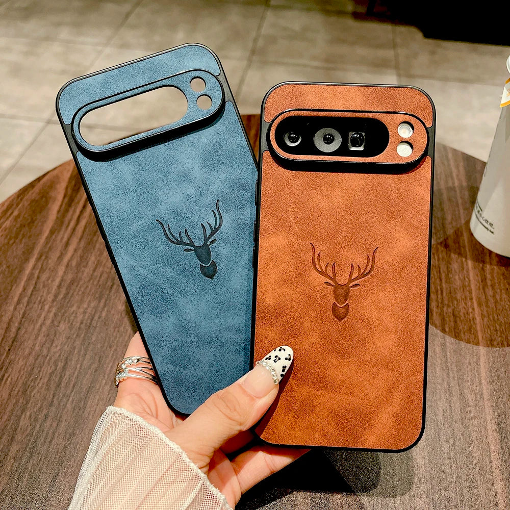 Retro Leather Case For Google Pixel 11 10 9 8 7 Pro XL A 9A 8A 7A 9Pro 8Pro 7Pro Pixel 9 8 7 Pro XL A 9A 8A 7A Phone Retra Cover