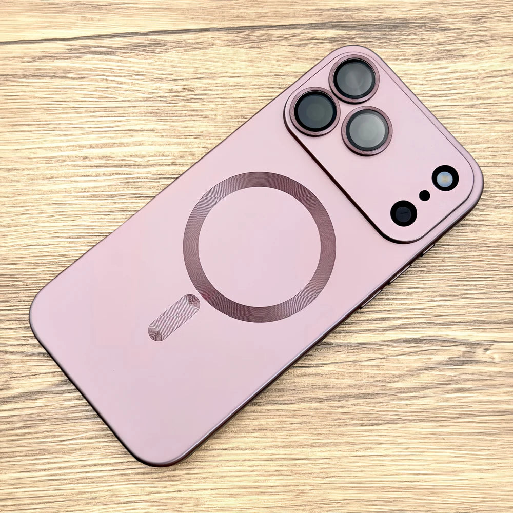 Luxury Soft Matte Case Cover For iPhone 18 17 16 15 14 13 12 11 Pro Max 16E 17E 18Pro 17Pro For Magsafe Mag Safe Wireless Charge