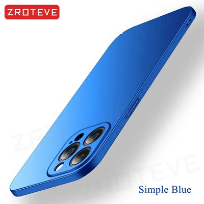 For iPhone 16 15 14 13 12 Pro Max Case ZROTEVE Luxury Slim Matte Hard PC Cover For iPhone16 iPhone14 iPhone15 Plus Phone Cases