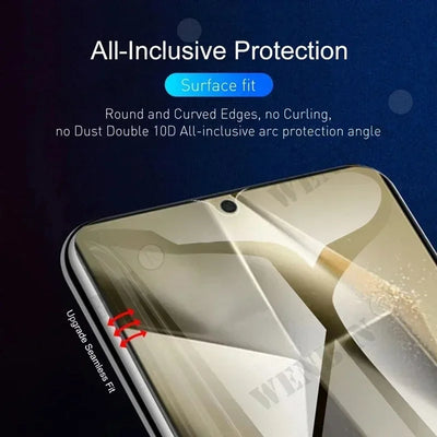 5 Pcs Hydrogel Film For Samsung S26 Ultra S25 S24 Plus FE Full Cover Screen Protector For Galaxy A57 A37 A27 A17