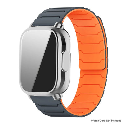 Silicone Strap+Case for Xiaomi Redmi Watch 5 Active/5Lite Magnetic Band Full Cover Bumper for Redmi Band 5 Lite Shell Bracelet