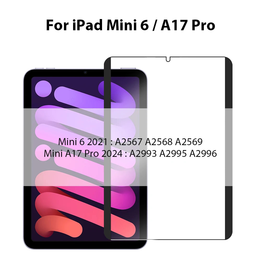Magnetic Like Paper Film For iPad A16 Air 11 M4 M3 M2 5 4 Pro 11th 13 M5 12.9 10 9 10th 9th Generation Mini 7 6 Screen Protector