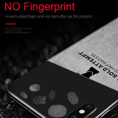 Lanyard Vintage Deer Print Phone Case For iPhone 17 Air 11 12 13 14 15 16 Pro Max Max Plus 16E PU Cloth Texture Mild Back Cover