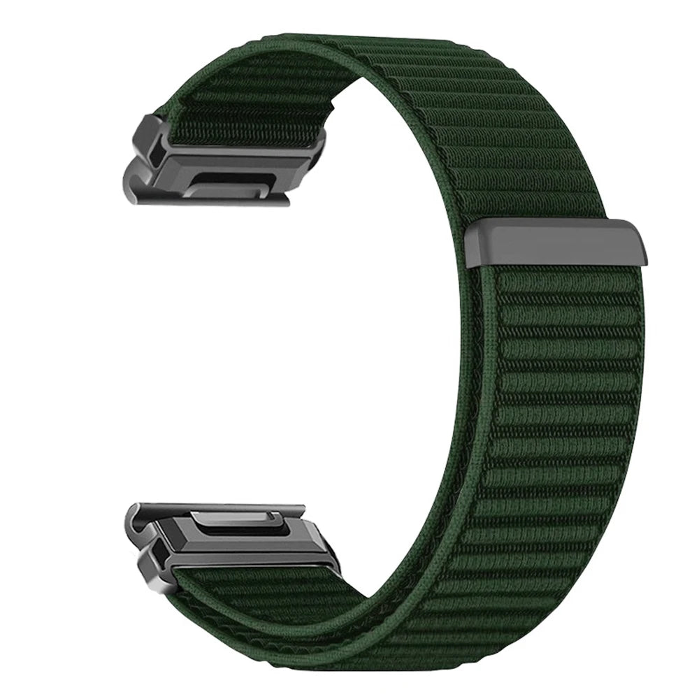 Quick Fit 26/22/20mm Nylon Strap for Garmin Tactix 8 Fenix 8 43/47/51mm 7 Pro 7S 7X 6S 6X 6 5 5S Bracelet Correa Instinct 3 Band
