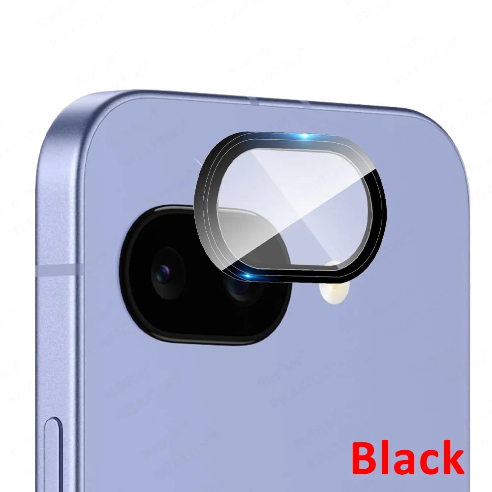 Pixel9a Camera Ring For Google Pixel 9a 5G Metal Lens Glass Case GooglePixel9a 9 A A9 Back Camera Screen Protector Accessories