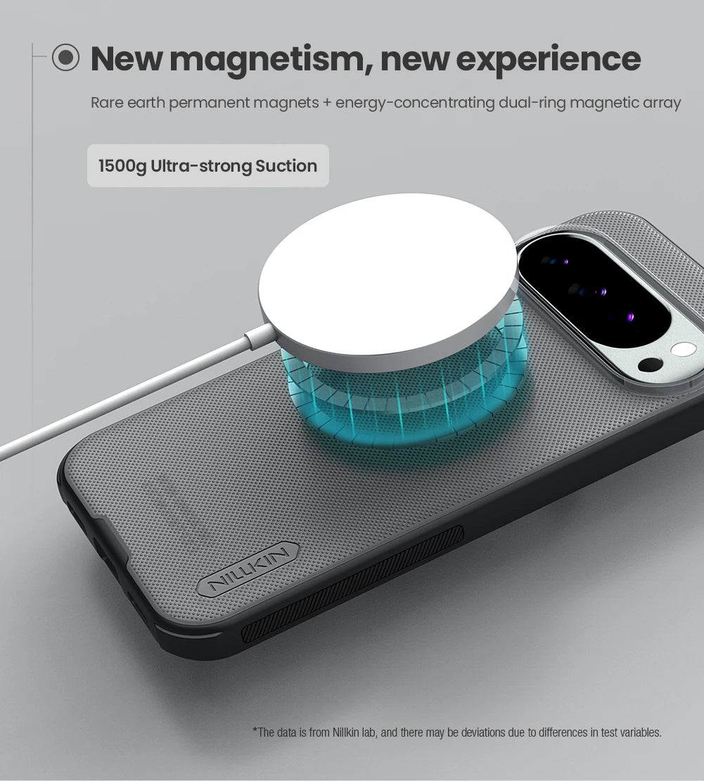For Google Pixel 10 Pro XL/10 Pro/10/9 Pro XL/9 Pro/9 5G Nillkin Case Frosted Pro Magnetic Adapt Magsafe Matte full Back Cover