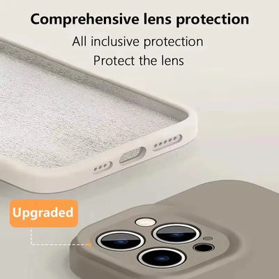 Magnetic Liquid Soft Silicone For Magsafe Case For iPhone 17 Air 16E 17E 16 Plus 15 14 13 12 11 Pro X XR XS Max Shockproof Cover