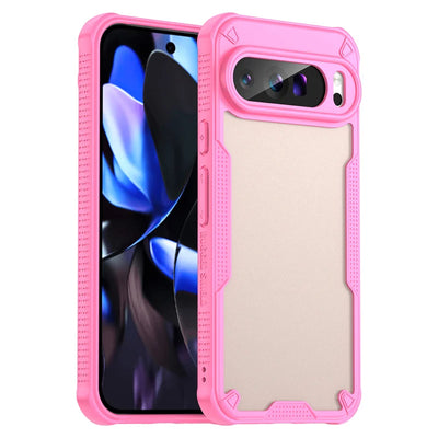 Luxury Matte Hybrid Rugged Protective Cover For Google Pixel 10 9 Pro XL 8 Pro 9A 8A Simple Case Shockproof Coque Fundas Capa