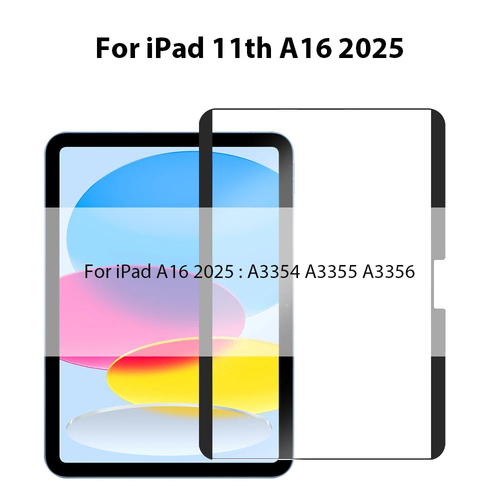 Magnetic Like Paper Film For iPad A16 Air 11 M4 M3 M2 5 4 Pro 11th 13 M5 12.9 10 9 10th 9th Generation Mini 7 6 Screen Protector