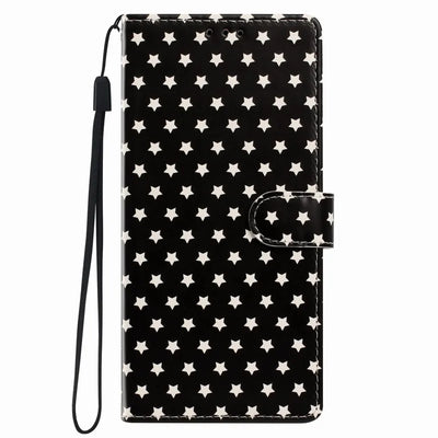 Cute Stars Case For Apple iPhone 6Plus 17E 17 16E 16 14 Plus 13 12 Mini 15 Pro Max Cash Wallet Card Storage Phone Back Cover