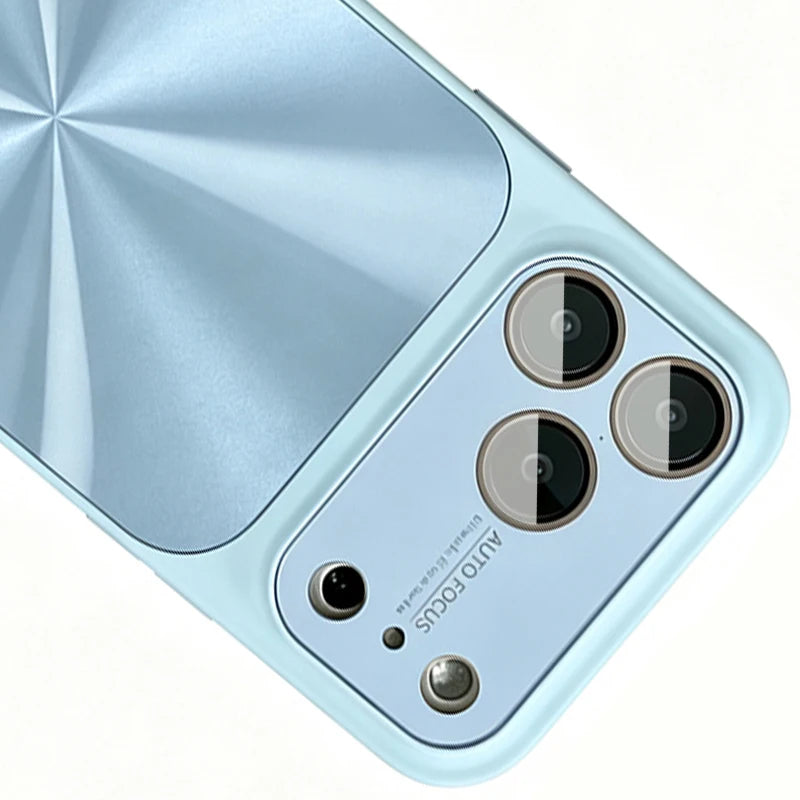 Luxury Laser Candy Color Phone Case For iPhone 13 14 15 16 17 Pro Max Shockproof Bumper Anti‑Scratch Soft Back Cover Phone Protective Case