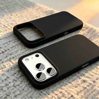 Official Original Liquid Silicone Phone Case for iPhone 18 Pro Max 17 16 15 11 12 14 13 18 Pro Max Shockproof Flannel Full Cover