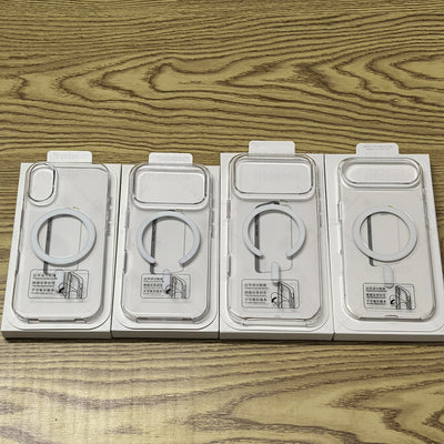 Original Magnetic Clear Case For iPhone 17 16 15 14 13 12 Pro Max Camera Control Transparent Cover For Magsafe Wireless Charging
