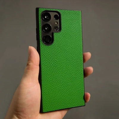 Premium Genuine Leather Case for Samsung Galaxy S26 Ultra S23FE S22 S21FE S20 Cover Full Protection Shockproof Back Carcasa