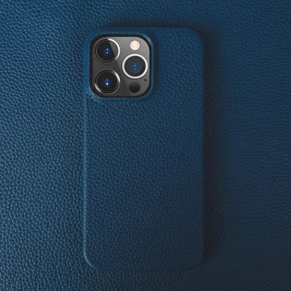 For Iphone 14 Pro Max Case Luxury Genuine Leather Cover Business Phone Cases Back Cover for Iphone 13 18Pro 15 12 XR XSMax Coque
