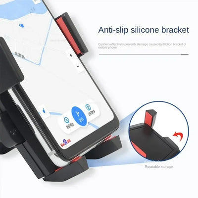 Car-mounted Mobile Phone Holder Car Phone Holder Dashboard Windshield Mount Telescopic Arm 360° Rotation Universal