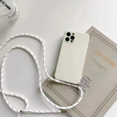 Necklace With Strap Cord Crossbody Lanyard Case For Google Pixel 11 7 6 8 9 10 Pro XL 7A 6A 9A 10a Coque Cover For Pixel 8Pro 8A