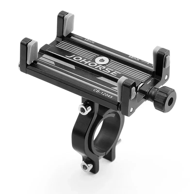 New Bicycle Phone Holder Reliable MTB Phone Mount Stand Bicycle Holder Aluminum Adjustable Bike Phone Holder Nonslip Holder