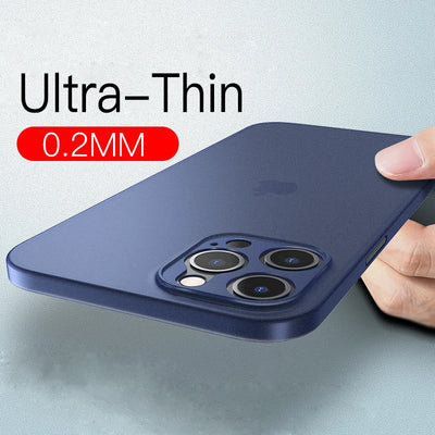0.2MM Thickness Slim Cover Cases Ultra Thin Matte Phone PP Case For Iphone 11 12 13 14 15 16 17 Air plus Pro Max Mini X Xr XsMax