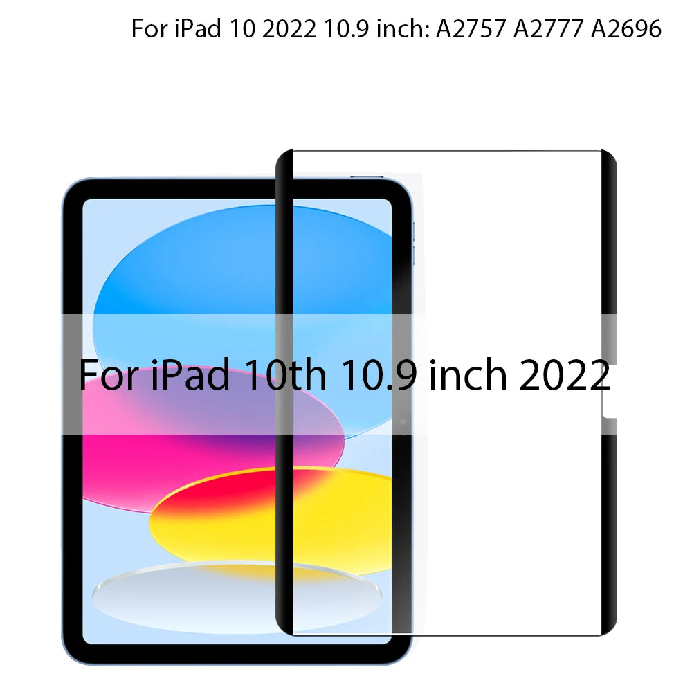 Magnetic Like Paper Film For iPad A16 Air 11 M4 M3 M2 5 4 Pro 11th 13 M5 12.9 10 9 10th 9th Generation Mini 7 6 Screen Protector