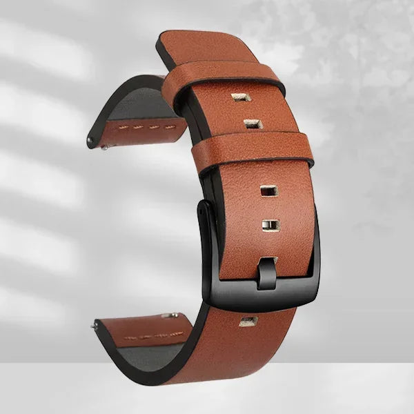 20mm 22mm Watch band Quick release Leather Strap for Samsung Galaxy Watch 3 Active2 40 44mm huawei watch gt 2 WatchBand 24 18mm