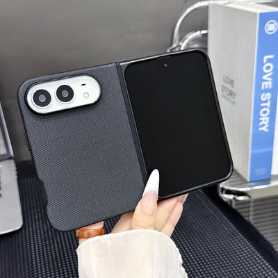 For MagSafe Tech Woven Phone Case For iPhone Duo 18 Ultra Wireless Charging Camera Lens Protection Shockproof Bumper Back Cover