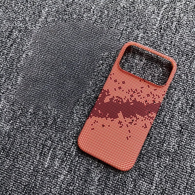 Frameless Carbon Fiber Kevlar For Magsafe Magnetic Phone Case For iPhone 17 Air 16 15 14 13 12 Plus 17 Pro Max PC Texture Cover
