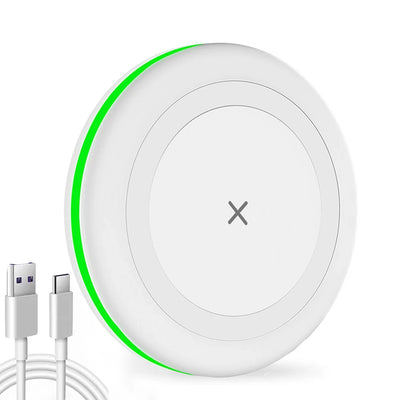 30W Wireless Charger For iPhone 17-12 Pro XS Max X XR Induction Fast Wireless Charging Pad For Samsung S Xiaomi Type C