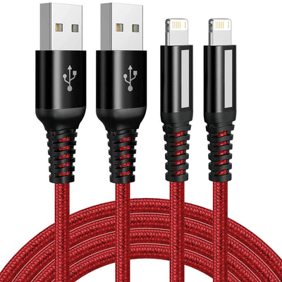 3A USB Cable For iPhone 13 12 11 14 Pro Max XR X XS Max 7 8 Plus iPad iPhone Charger Fast Charging Cord Data Charger Wire 1m2m3m